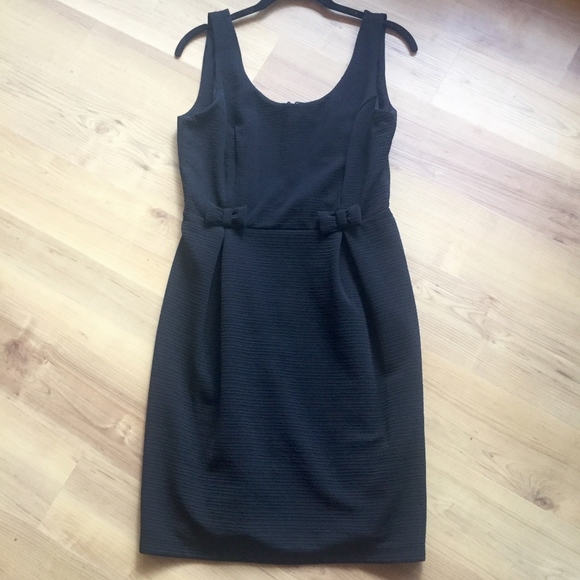 NWT LC Lauren Conrad Bow Front Pleated Dress - Picture 2 of 6